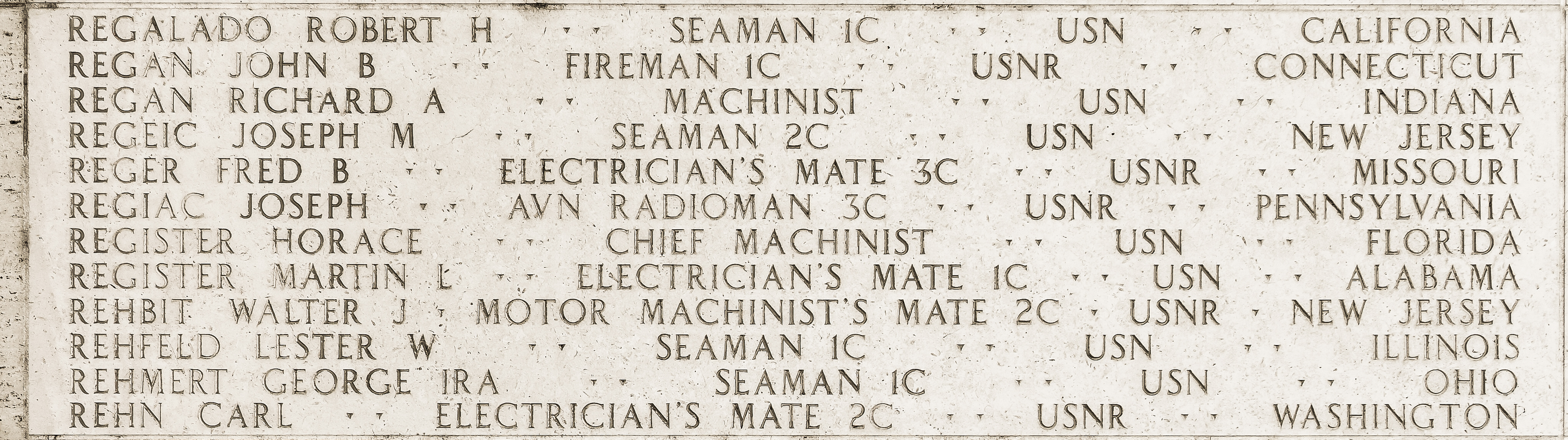 Richard A. Regan, Machinist